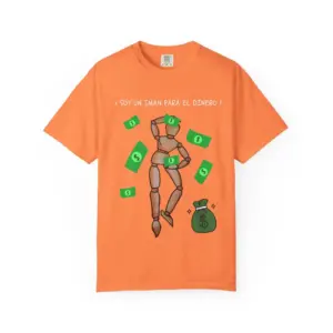 Soy una camiseta con imán de dinero | Maniquí Yo Abundancia, Motivación y Prosperidad